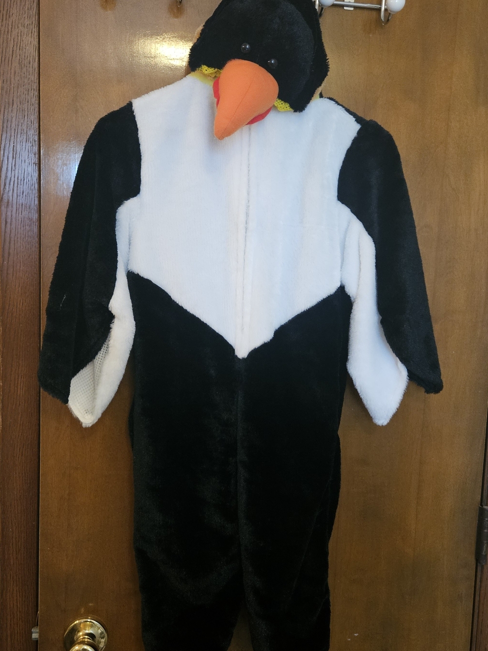 Kids Plush Penguin Costume Size 4-6x